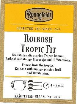 ��� ����������� ������ ��� / Roibosh Tropic Fit Ronnefeldt tea