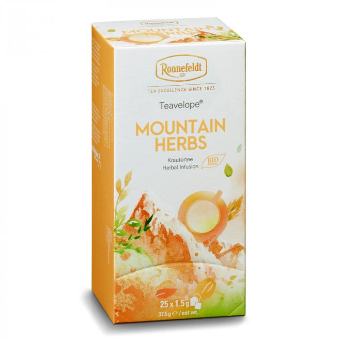 Трав'яний чай Роннефельдт Гірські Трави • Teavelope® Mountain Herbs 25х1,5g