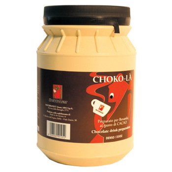Густой горячий шоколад Hausbrandt Choco-La Чёрный в банке 1 кг