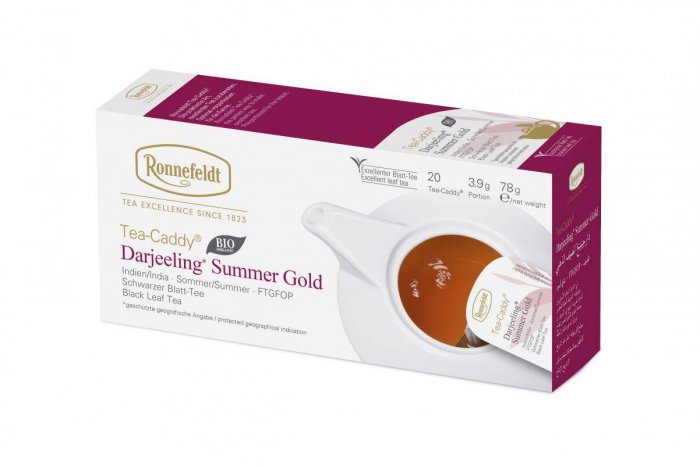 Черный чaй Роннефельдт Дарджилинг Саммер Голд • Tea-Caddy® Darjeeling Summer Gold 20×3,9g