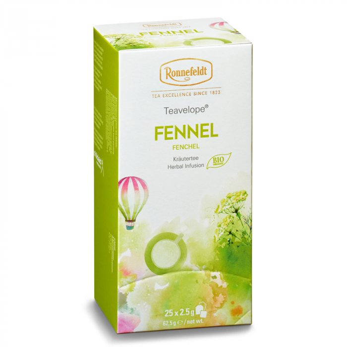 Чай Роннефельдт Органический Фенхель • Teavelope® Fennel 25*2,5g