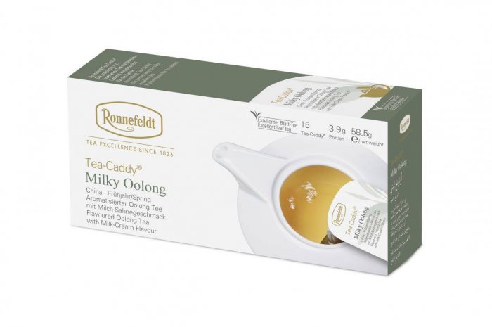 Напівферментований чай Роннефельдт Молочний Улун • Tea-Caddy® Milky Oolong 15 × 3,9g