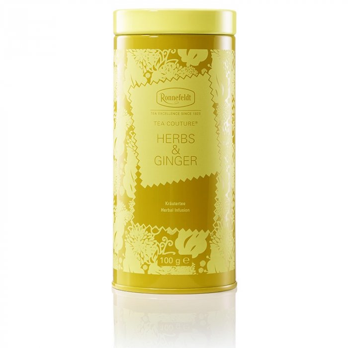 Трав'яний чай Роннефельдт Трави та Імбир • Tea Couture® Herbs & Ginger 100g