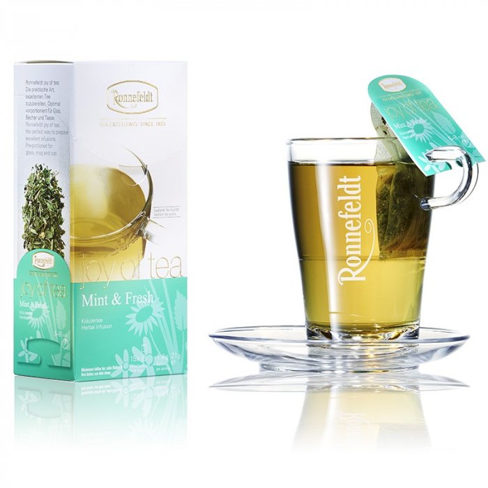 Трав'яний чай Роннефельдт М'ятна Свіжість • Joy of Tea® Mint & Fresh 15х1,4g