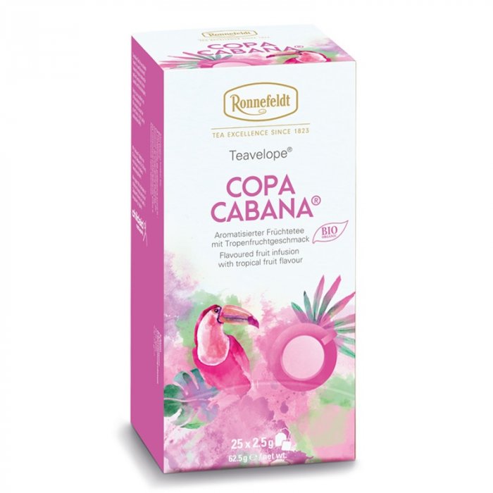 Фруктовый чай Роннефельдт Копа Кабана • Teavelope® Copa Cabana® 25х2,5g