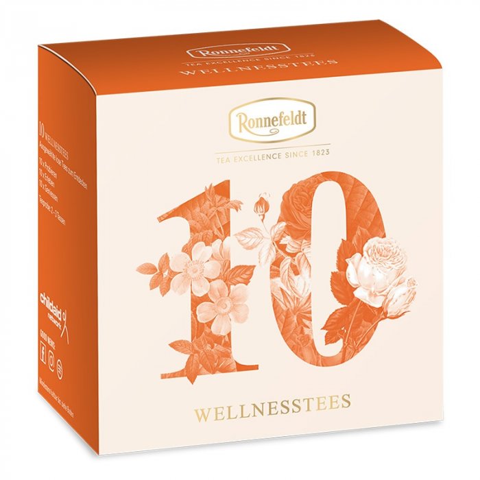 Велнес чай Роннефельдт Дегустационный Набор • Probierbox Wellness 10×3,9g
