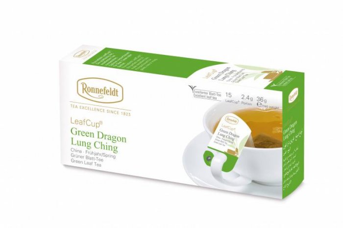 Чай Роннефельдт Зеленый Дракон • LeafCup® Green Dragon Lung Ching 15х2,4g