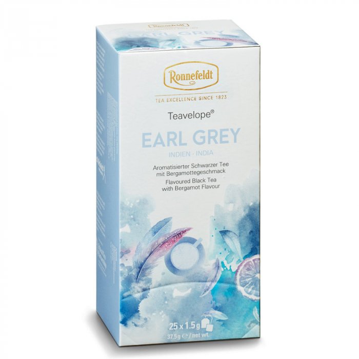 Чорний чай Роннефельдт Ерл Грей • Teavelope® Earl Grey 25х1,5g