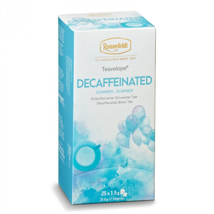 Чай Роннефельдт Чорний без кофеїну • Teavelope® Decaffeinated 25x1,5g