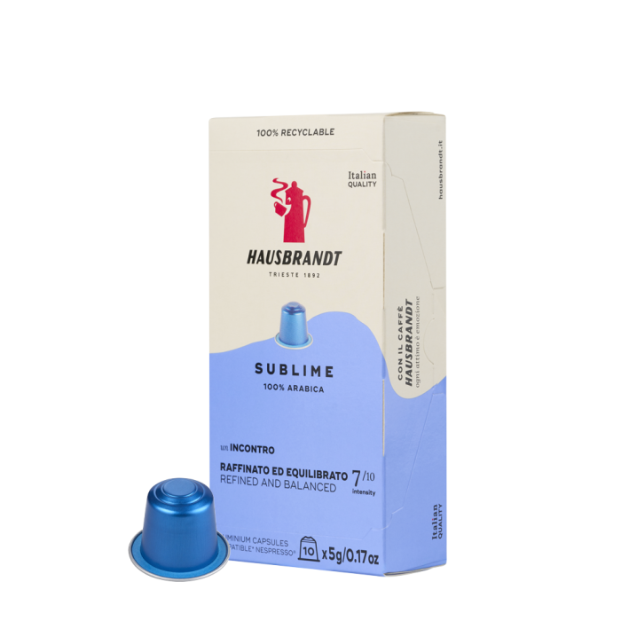 Кава в капсулах Hausbrandt Sublime 100% Arabica 10 шт