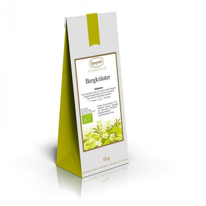 Травяной чай Роннефельдт Горные Травы • Bergkrauter 50g