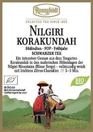 Чорний чай Роннефельдт Нілгірі Коракунда  • Nilgiri Korakundah 100g