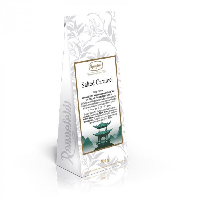 Зелёный чай Роннефельдт Солёная Карамель • Salted Caramel 100g