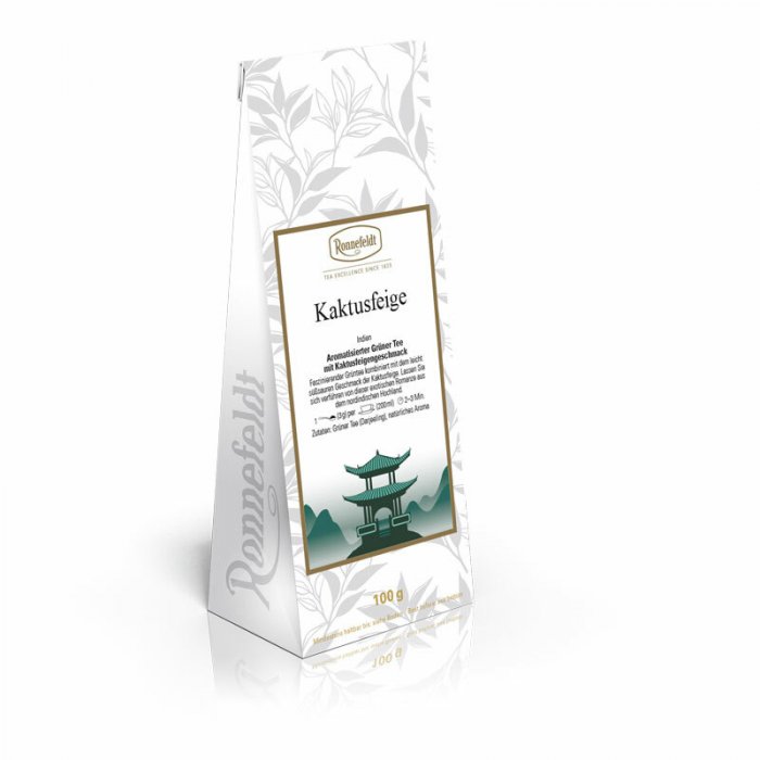 Зелёный чай Роннефельдт Экзотическая Опунция • Kaktusfeige 100g