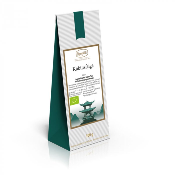 Зелений чай Роннефельдт Екзотична Опунція • Kaktusfeige 100g
